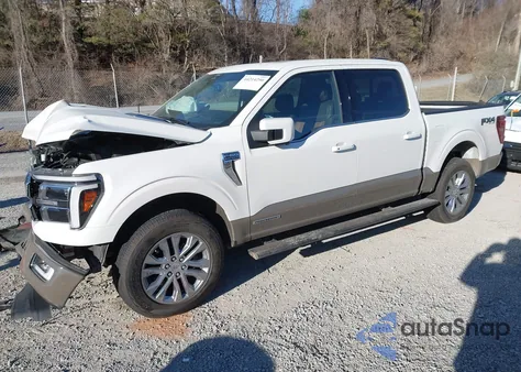 2025 Ford F-150 King Ranch z USA, uszkodzony, nr VIN 1FTFW6LD4SFC01619